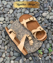 Load image into Gallery viewer, Agatha footwear in cork by SYL