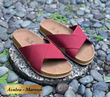 Load image into Gallery viewer, Azalea slippers in cork by SYL