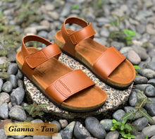 Load image into Gallery viewer, Gianna slippers in cork by SYL