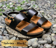 Load image into Gallery viewer, SABRINA footwear in cork by SYL