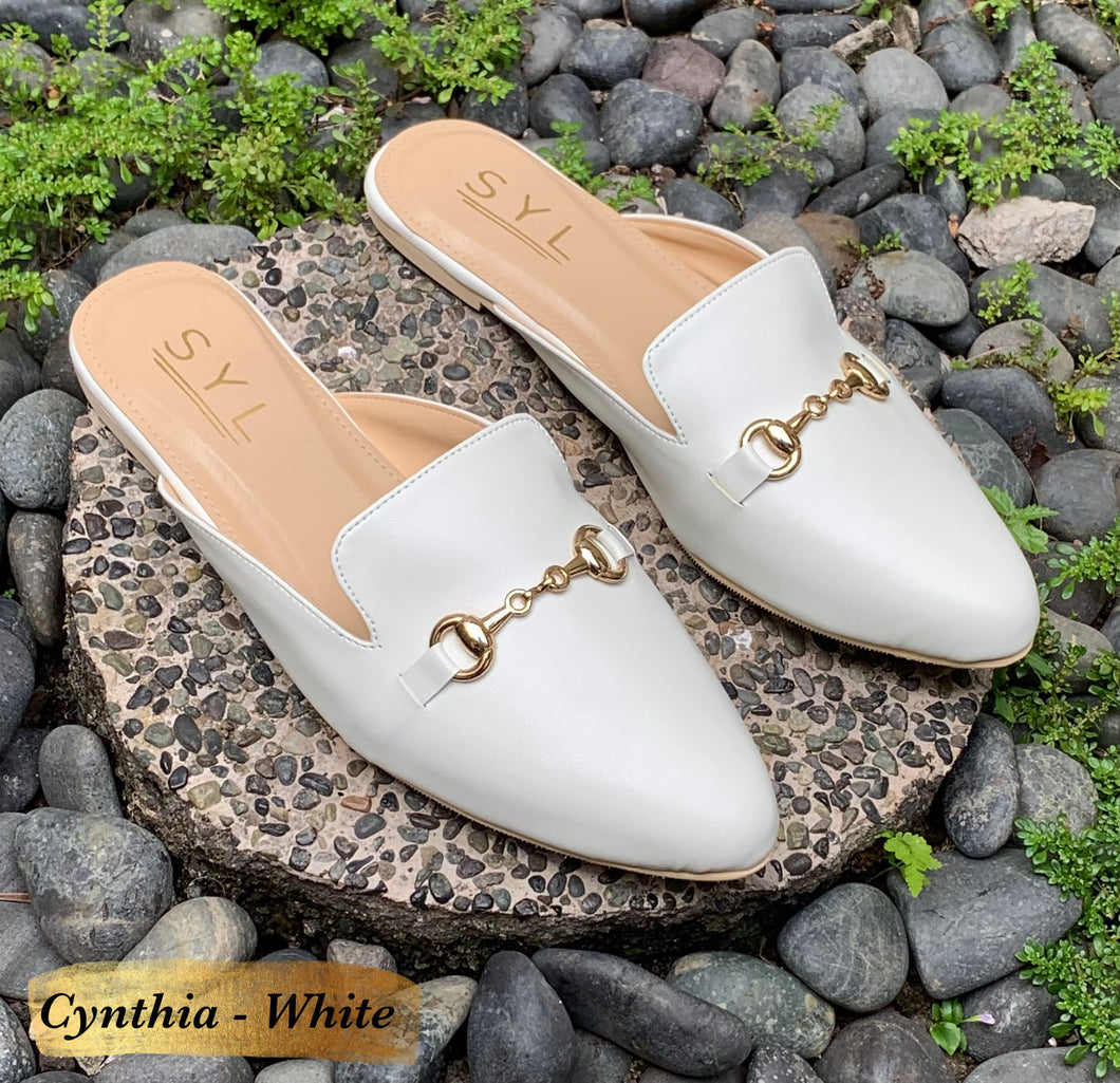 Cynthia mules shoes by SYL