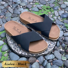 Load image into Gallery viewer, Azalea slippers in cork by SYL
